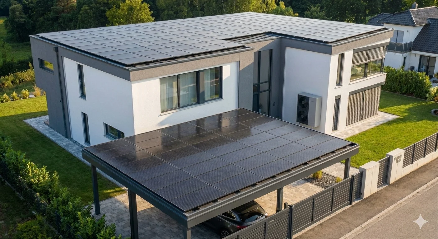 Instalacja fotowoltaiczna z magazynem energii SHS